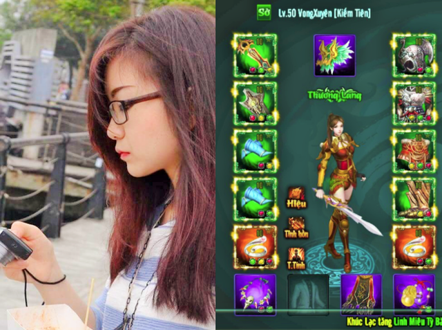 
Chân dung nữ game thủ Lacie Dương - Nữ Hoàng Đế đầu tiên lên ngôi cai trị thiên hạ Chinh Đồ Mobile tại server S01.
