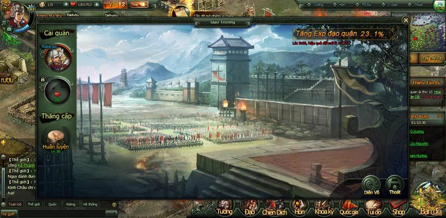 
Vi Vương cũng cho phép người chơi tự biến mình thành chủ tướng đứng đầu một đạo quân
