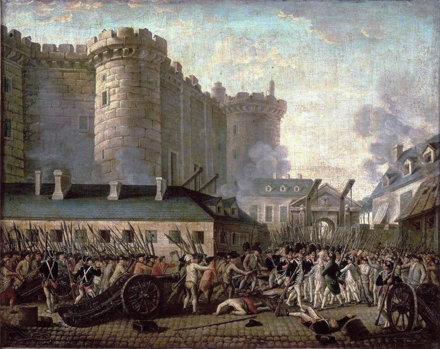 Sự kiện ngày Bastille, một trong những sự kiện quan trọng nhất trong lịch sử cách mạng Pháp.