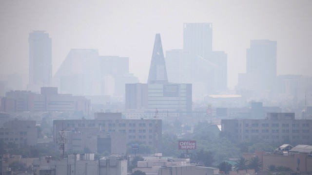  Ô nhiễm không khí tại Mexico. 