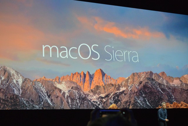 Hệ điều hành máy tính của Apple đã được đổi tên thành macOS, với phiên bản mới nhất là Sierra, số hiệu 10.12.