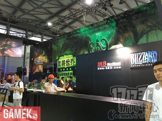 
Blizzard cũng là một khách quen của ChinaJoy bởi đối tác chính của họ là NetEase
