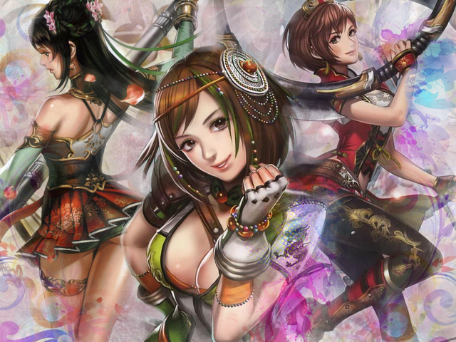 
Những nữ nhân vật trong Dynasty Warriors 8.
