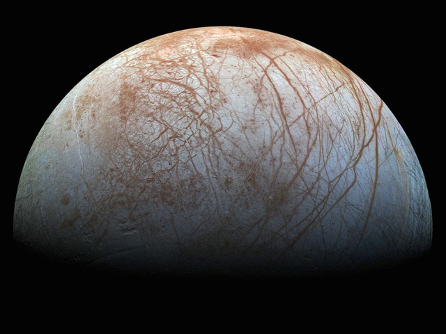 Ảnh Europa, chụp bởi tàu Galileo