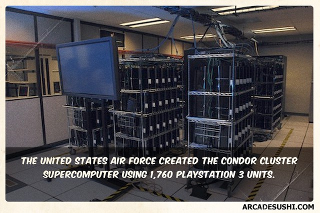 
Lực lượng không quân Mỹ từng tạo ra một siêu máy tính cấu thành từ 1760 máy PS3.
