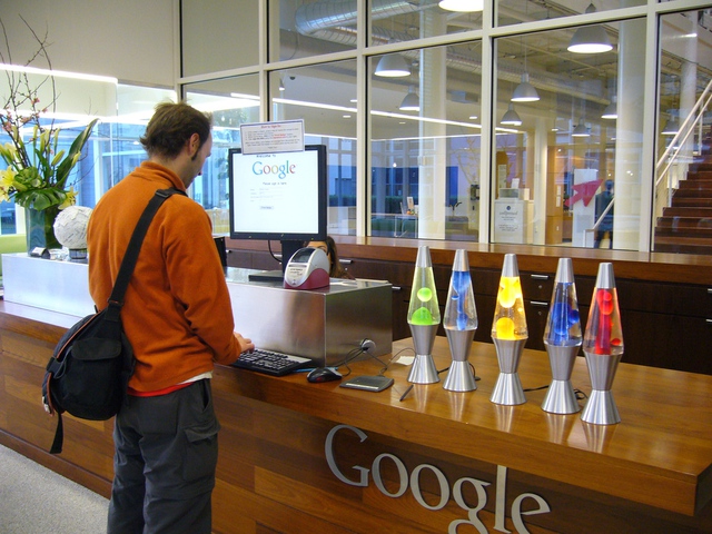 Một góc trong công ty Google.