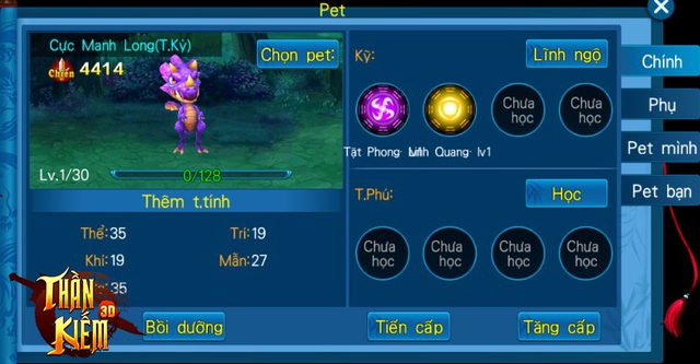 
Những chú Pet cực đáng yêu sẽ đồng hành cùng game thủ
