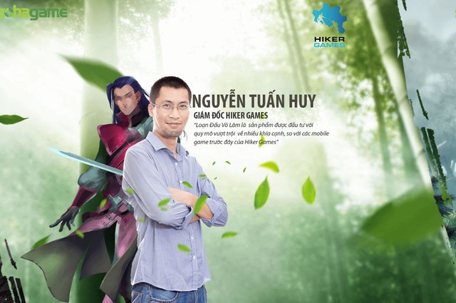 
Anh Nguyễn Tuấn Huy, giám đốc Hiker Games
