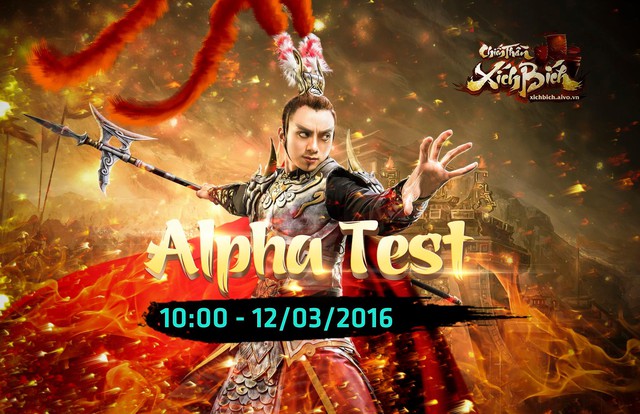Chiến Thần Xích Bích mở cửa Alpha Test vào lúc 12/03/2016