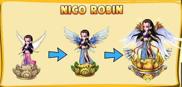 
Nico Robin cực ngầu sau khi được “tiến hóa”
