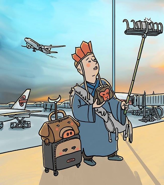 Tận dụng đồ đệ để đỡ tốn tiền vé khi đi du lịch bằng máy bay