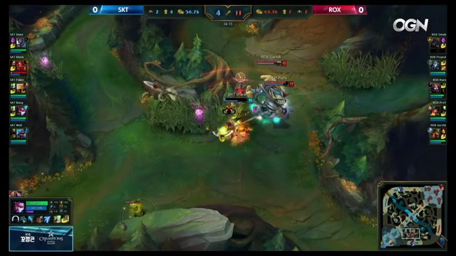 
1 combo tiễn Blank lên bảng, Leblanc - Kuro.
