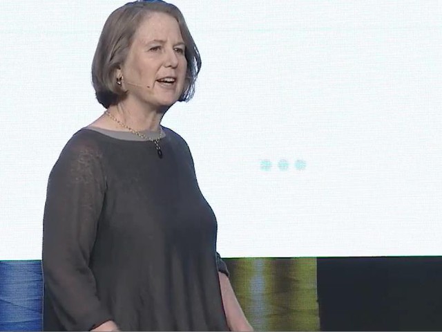 Diane Greene, giám đốc mảng điện toán đám mây của Google.
