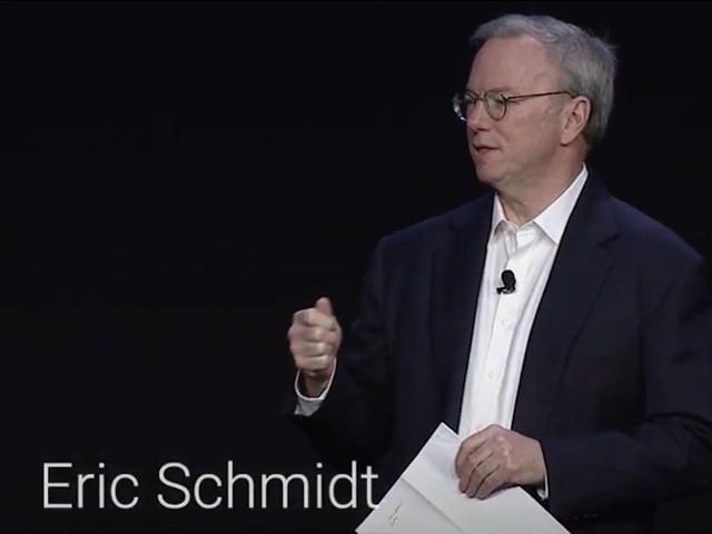 Eric Schmidt, chủ tịch điều hành Google