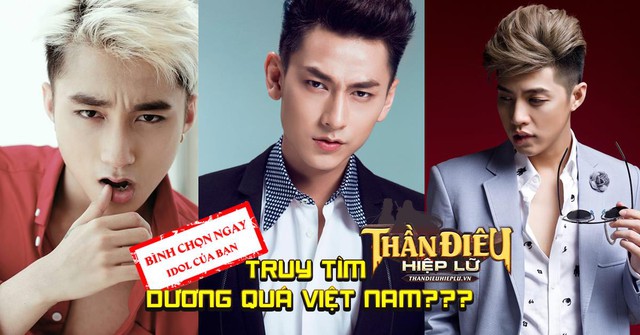 Ai trong ba chàng ca sĩ hot nhất showbiz Việt sẽ trở thành Dương Quá phiên bản Việt?