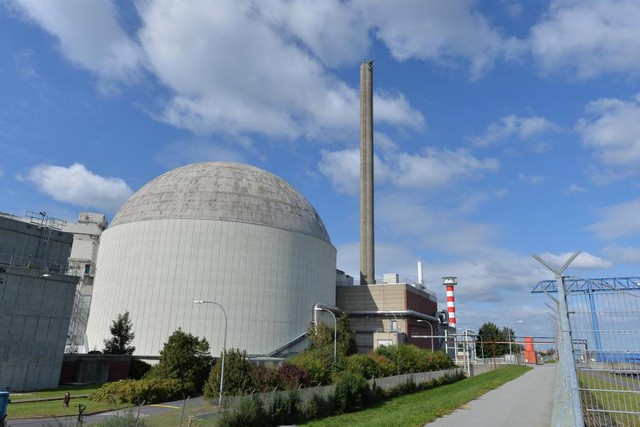 Nhà máy điện hạt nhân Gundemmingen.