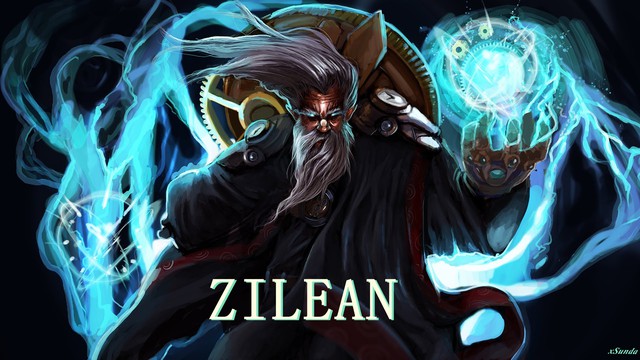 
Zilean không theo sát thương mà nghiêng về hỗ trợ team.
