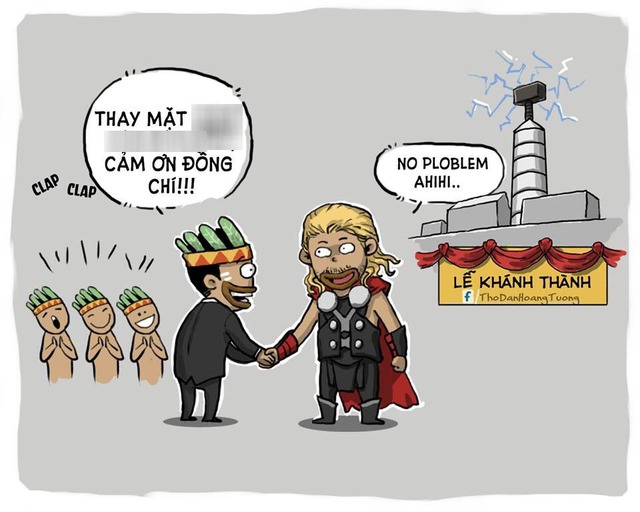Thor có vẻ thành công hơn cả với nhà máy tự phát điện từ cây búa của mình