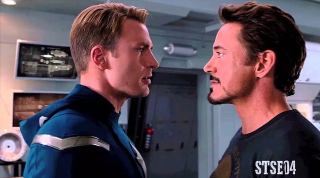 Khoảnh khắc nảy sinh mâu thuẫn giữa Captain America và Tony Stark