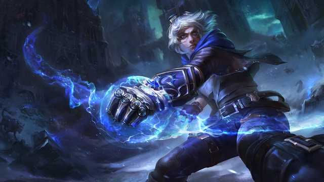 
Ezreal hưởng được xíu sức mạnh.
