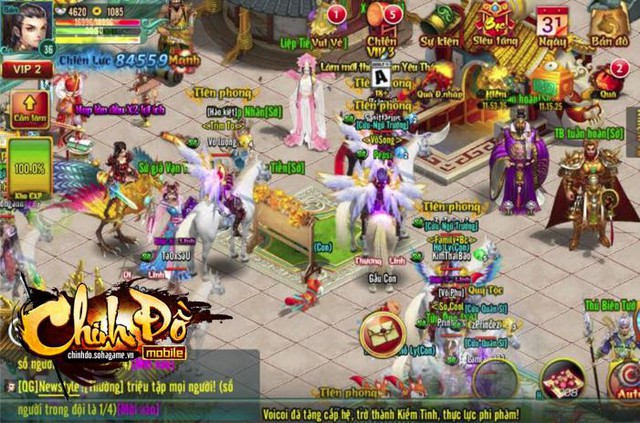 Chinh Đồ Mobile là MMORPG đạt được nhiều thành công trong năm 2016