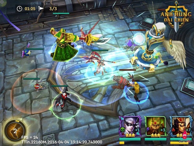 Anh Hùng Đại Chiến đang là game MOBA của Việt Nam được kì vọng sánh ngang các game ngoại chất lượng cao