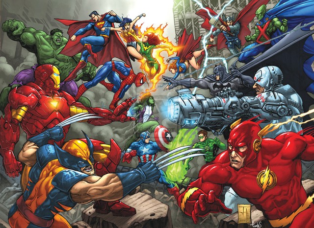 Biết đâu tồn tại 1 vũ trụ nữa giữa Marvel và DC Comic?