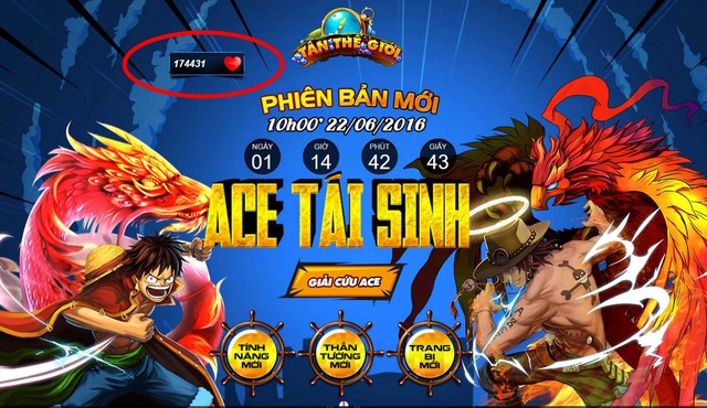 
Hơn 150 nghìn người đang ủng hộ việc hồi sinh Ace trong game
