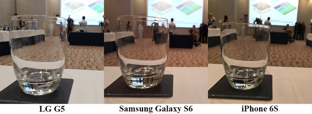 
So sánh với camera trên Galaxy S6 và iPhone 6S.
