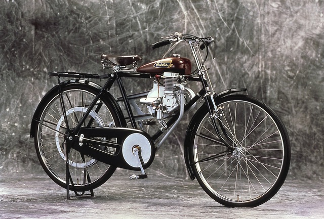  Mẫu xe đạp gắn máy Honda Type-A - trái ngọt đầu tiên của Soichiro Honda. 