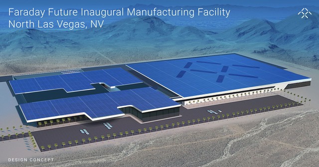  Dự án nhà máy 1 tỷ USD của Faraday Future rất hứa hẹn. 