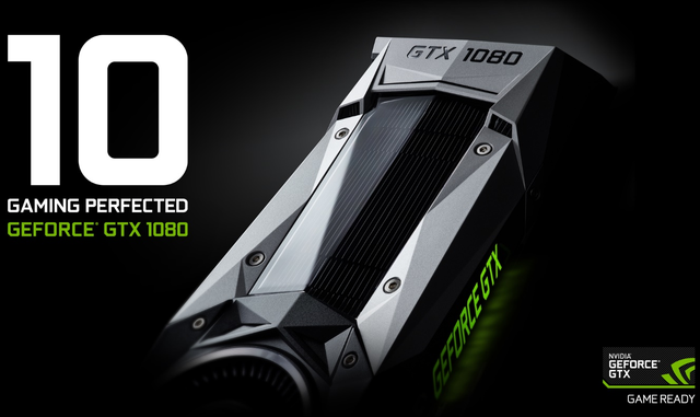 Chiếc NVIDIA GeForce GTX 1080 dựa trên tiến trình 16nm FinFet với 2560 nhân CUDA. (Nguồn: NVIDIA)