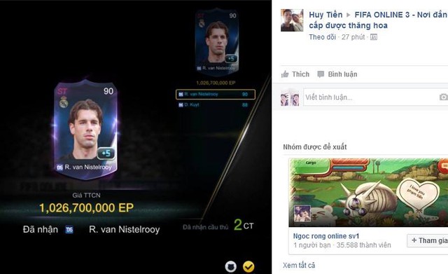 
Huyền thoại Man Utd xuất hiện với giá trị hơn 1 tỷ EP!
