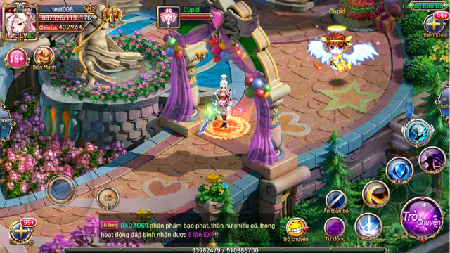 
Một góc khung cảnh các công trình kiến trúc trong game
