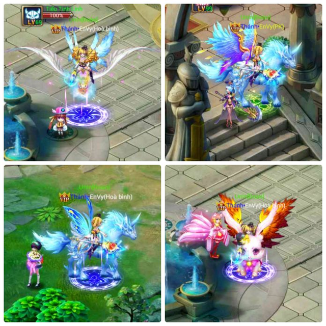 
Đây là một số thú cưỡi trong game
