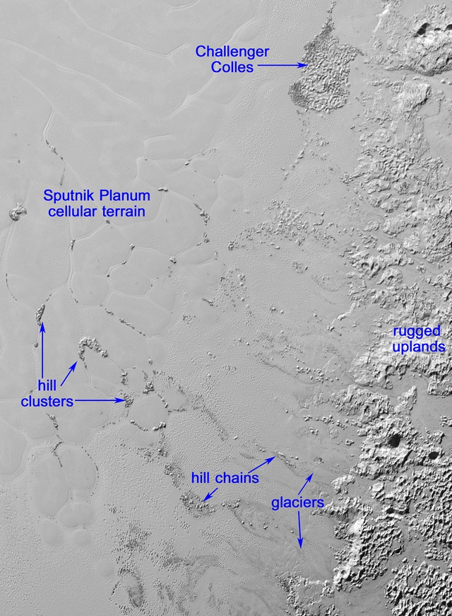 Ảnh chụp từ tàu New Horizons vào tháng 7 năm 2015 