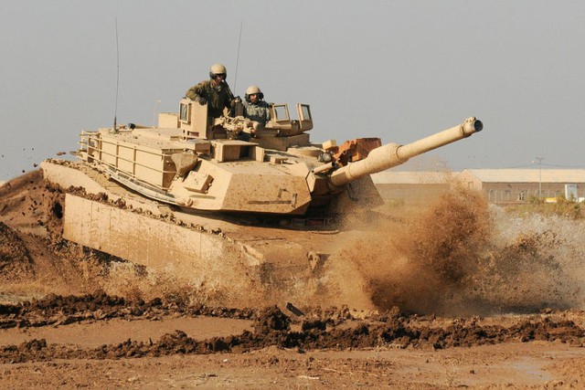 Xe tăng M1A1 trên chiến trường