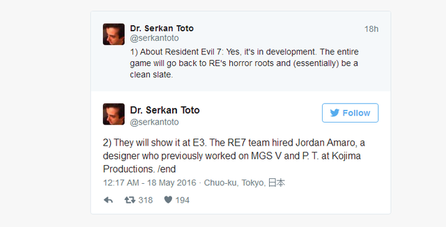 
Tiết lộ mà Serkan Toto đăng tải trên trang Twitter cá nhân vào ngày hôm nay.
