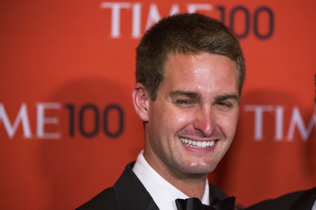  CEO Snapchat - Evan Spiegel. 