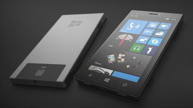  Một bản vẽ ý tưởng Surface Phone. 