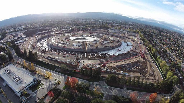 Với tổng diện tích lên tới 260.000 m2, trụ sở mới của Apple sẽ có đủ chỗ cho hơn 12.000 nhân viên làm việc. 