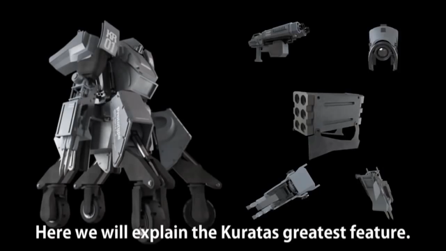  Các trang bị cho Kurata. 