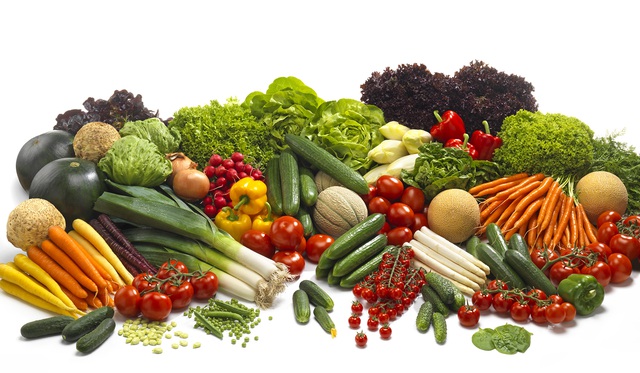 
Tất cả các loại rau củ quả đều chứa chất xơ
