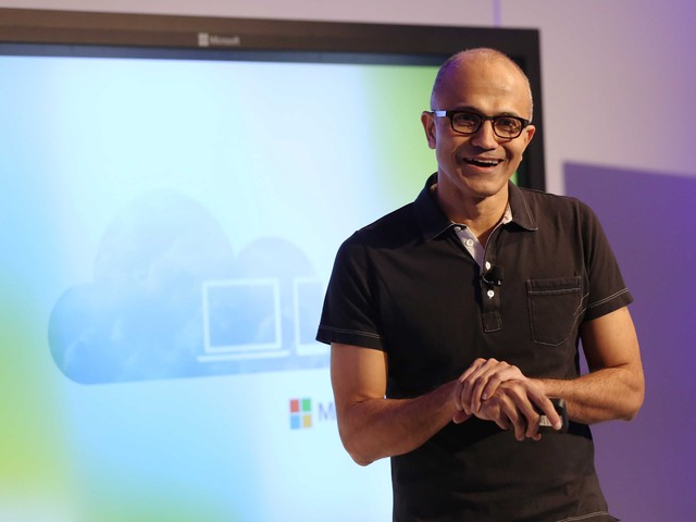  CEO của Microsoft, Satya Nadella. 