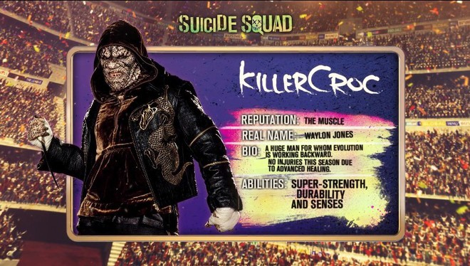 
KillerCroc - Gã tội phạm siêu khỏe, siêu bền bỉ và có những giác quan vượt trội
