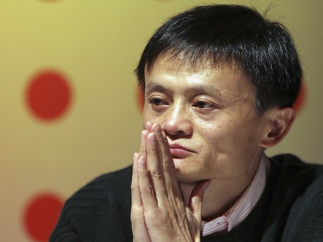  Jack Ma, nhà sáng lập của Alibaba. 