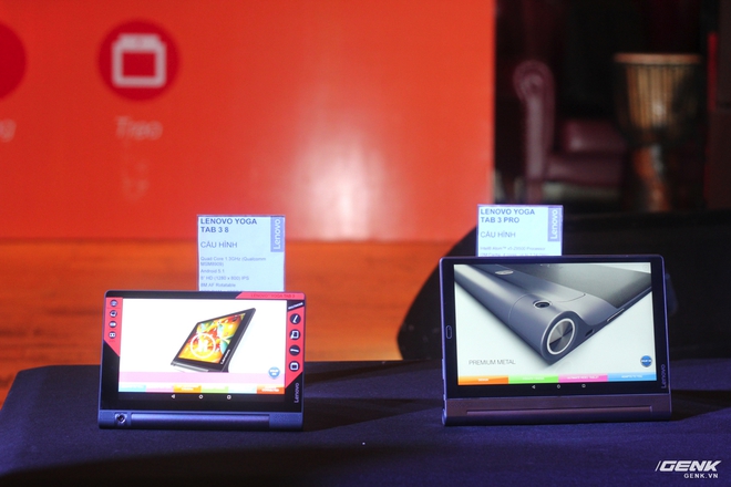  Phiên bản YOGA Tab 3 Pro lớn hơn với khả năng biến thành máy chiếu mini. 