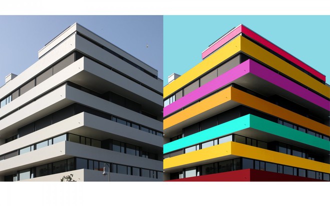  Tòa nhà Wa17 tại Berlin do công ty Zanderroth Architekten thiết kế. 
