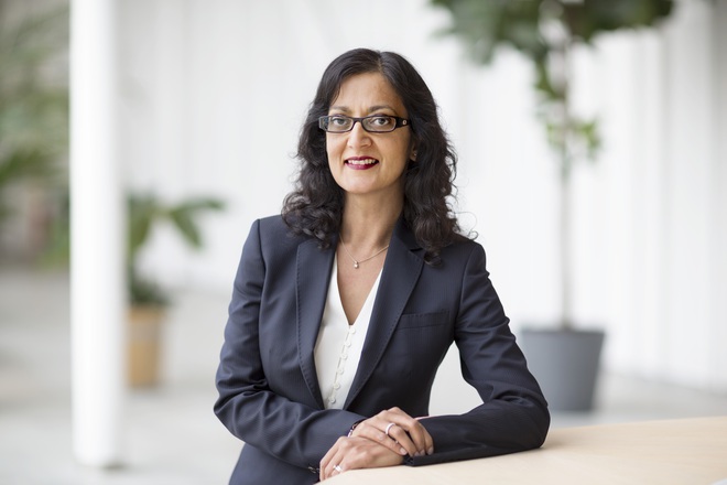 
Bà Rima Qureshi, Phó chủ tịch cấp cao và Giám đốc chiến lược của tập đoàn Ericsson
