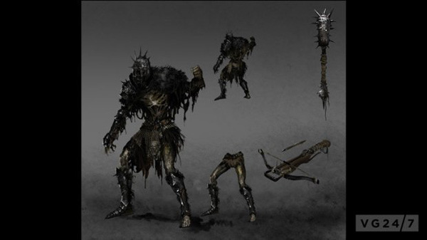"Nhìn mặt bắt hình dong" quái vật trong Dark Souls 2 4